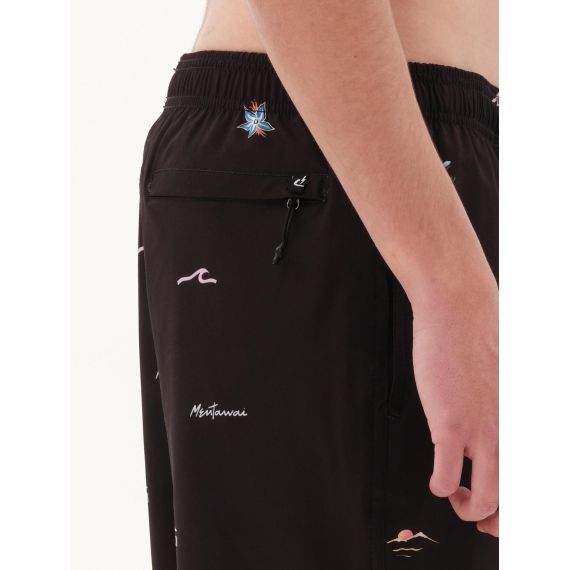 Emerson μαγιό 231.EM504.31CR PR350 BLACK - Βερμούδες Μαγιό στο Bodyman