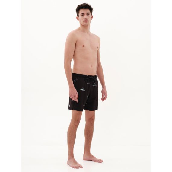 Emerson μαγιό 231.EM504.31CR PR350 BLACK - Βερμούδες Μαγιό στο Bodyman