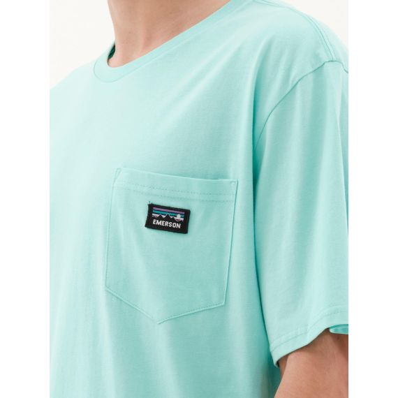 Emerson T-Shirt 231.EM33.124 Turquoise - T-Shirt  στο Bodyman