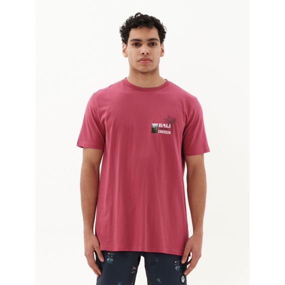 Emerson T-Shirt 231.EM33.136 Raspberry - T-Shirt  στο Bodyman