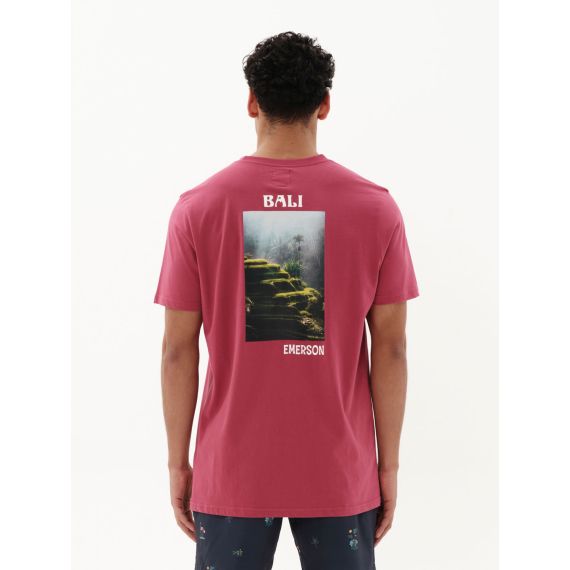 Emerson T-Shirt 231.EM33.136 Raspberry - T-Shirt  στο Bodyman