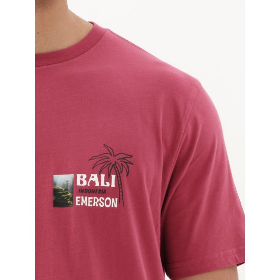 Emerson T-Shirt 231.EM33.136 Raspberry - T-Shirt  στο Bodyman