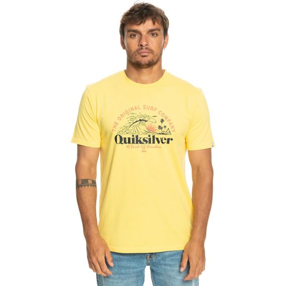 Quiksilver T-Shirt EQYZT07277-YFB0 Sunset Wave Yellow - T-Shirt  στο Bodyman