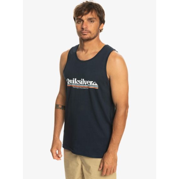 Quiksilver Tank EQYZT07237-BYJ0 Between The Lines Navy - Αμάνικα T-shirt  στο Bodyman