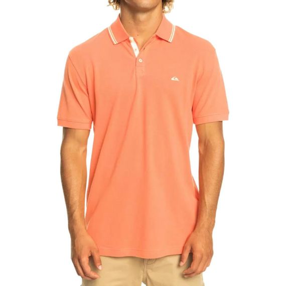 Quiksilver  Polo T-Shirt EQYKT04271-MHV0 Loia Orange - Polo μπλούζες στο Bodyman