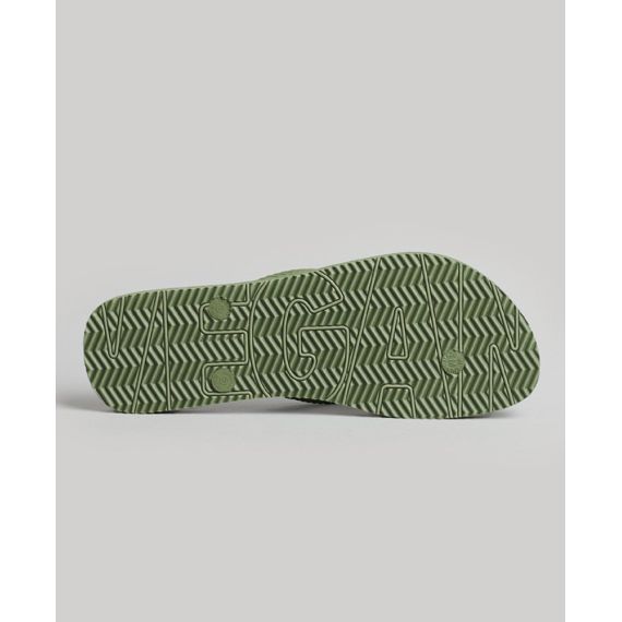 Superdry Σαγιονάρες MF310237A-ZTV Vintage Vegan Olive - ΣΑΓΙΟΝΑΡΕΣ στο Bodyman