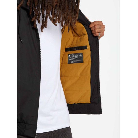 Volcom Jacket A1732304-BLK Hernan 5K Black - Μπουφάν στο Bodyman