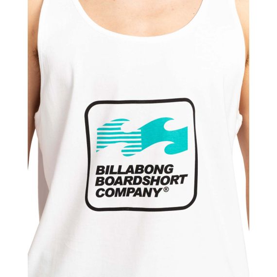 Billabong Tank EBYZT00117-WHT Swell White ωωωω - Αμάνικα T-shirt  στο Bodyman