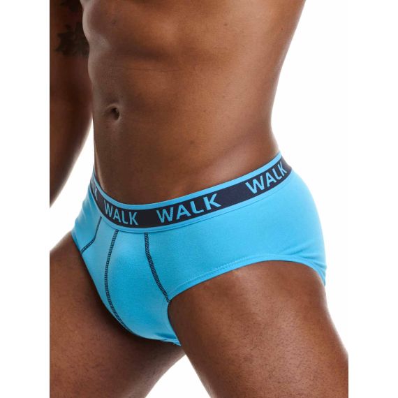 Walk Slip 2Pack W1757-0338 Μπλε Σκ. Τυρκουάζ - Slip στο Bodyman