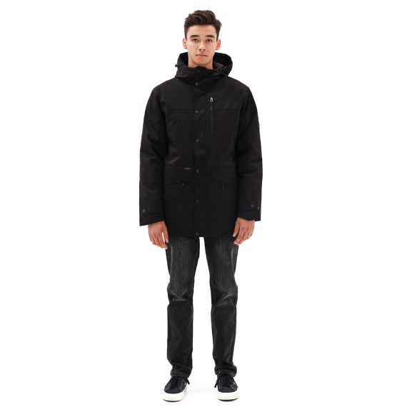 Emerson Μπουφάν 232.EM10.111 Black Parka - Μπουφάν στο Bodyman