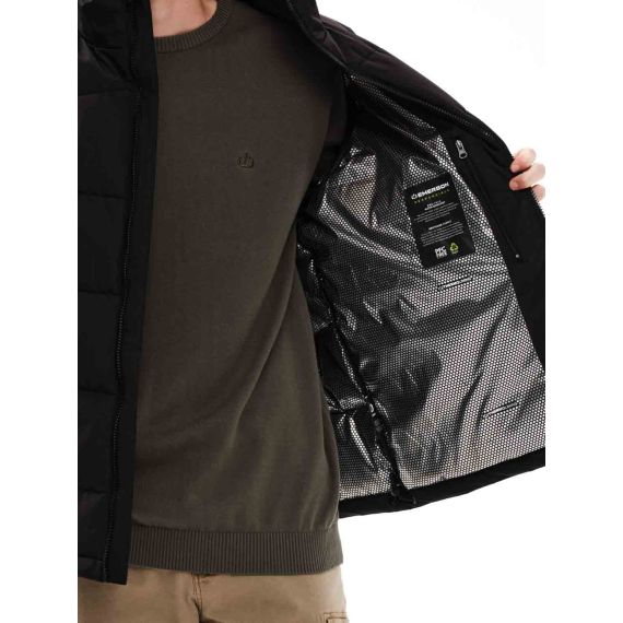 Emerson Μπουφάν 232.EM11.100 Black - Μπουφάν στο Bodyman