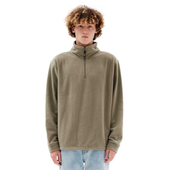 Emerson Fleece Φορετό 232.EM28.23 Light Olive - Φούτερ χωρίς κουκούλα  στο Bodyman