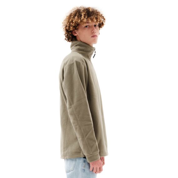 Emerson Fleece Φορετό 232.EM28.23 Light Olive - Φούτερ χωρίς κουκούλα  στο Bodyman