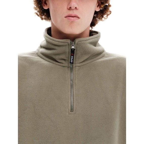 Emerson Fleece Φορετό 232.EM28.23 Light Olive - Φούτερ χωρίς κουκούλα  στο Bodyman