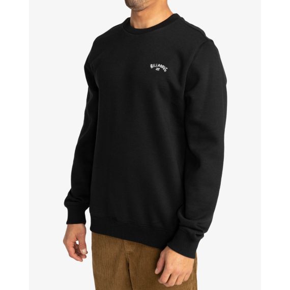 Billabong Hood Crew Neck EBYFT00103-BLK Arch Black - Φούτερ χωρίς κουκούλα  στο Bodyman