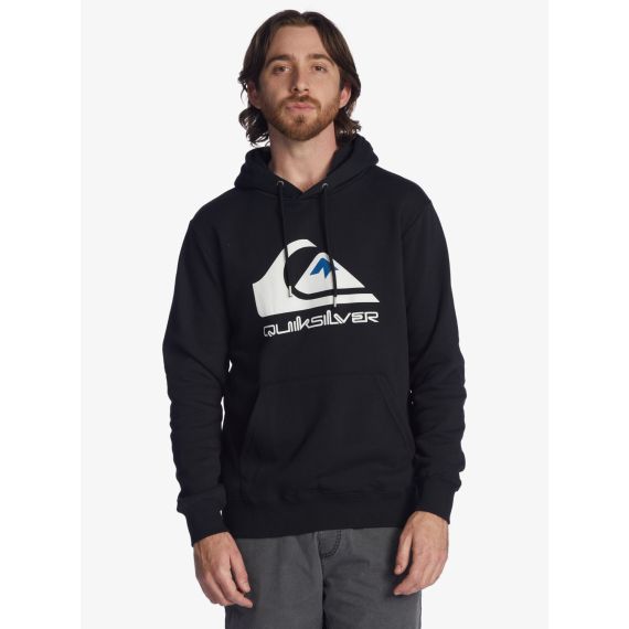 Quiksilver Hood EQYFT04450-KVJ0 Big Logo Black - Φούτερ Κουκούλα  στο Bodyman