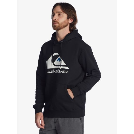 Quiksilver Hood EQYFT04450-KVJ0 Big Logo Black - Φούτερ Κουκούλα  στο Bodyman