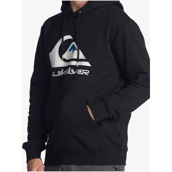 Quiksilver Hood EQYFT04450-KVJ0 Big Logo Black - Φούτερ Κουκούλα  στο Bodyman