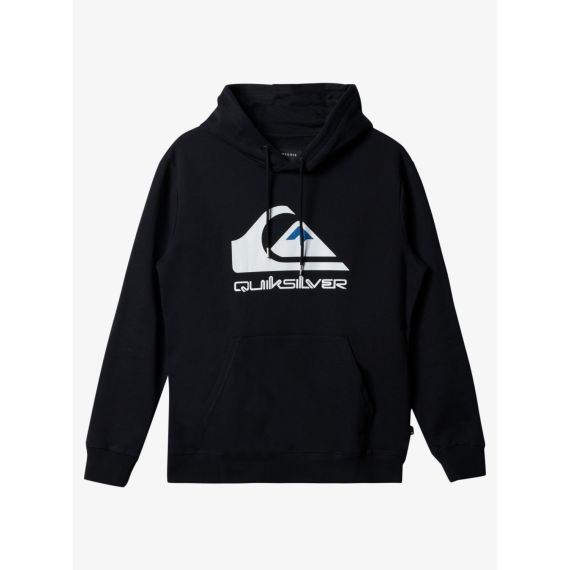 Quiksilver Hood EQYFT04450-KVJ0 Big Logo Black - Φούτερ Κουκούλα  στο Bodyman