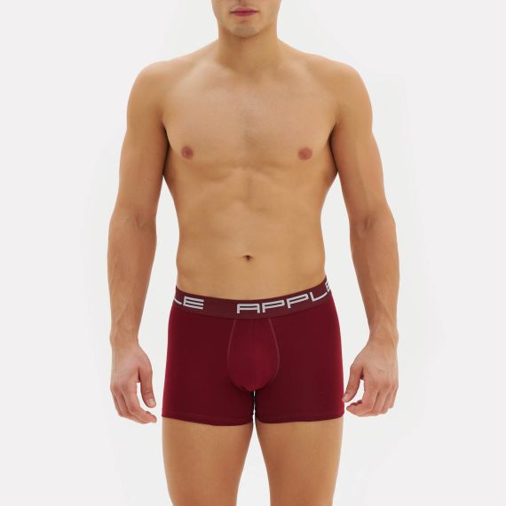 Apple Boxer 3 τεμάχια 0113965 Black Bordeaux Navy - Boxer στο Bodyman