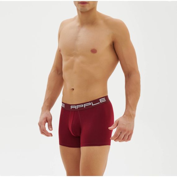 Apple Boxer 3 τεμάχια 0113965 Black Bordeaux Navy - Boxer στο Bodyman
