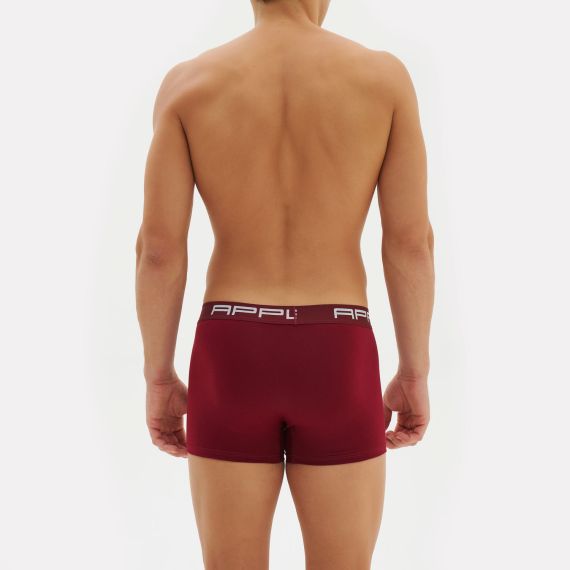Apple Boxer 3 τεμάχια 0113965 Black Bordeaux Navy - Boxer στο Bodyman
