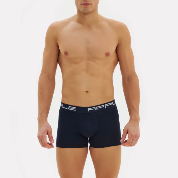 Apple Boxer 3 τεμάχια 0113965 Black Bordeaux Navy - Boxer στο Bodyman
