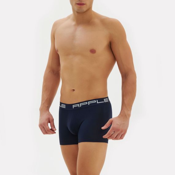 Apple Boxer 3 τεμάχια 0113965 Black Bordeaux Navy - Boxer στο Bodyman