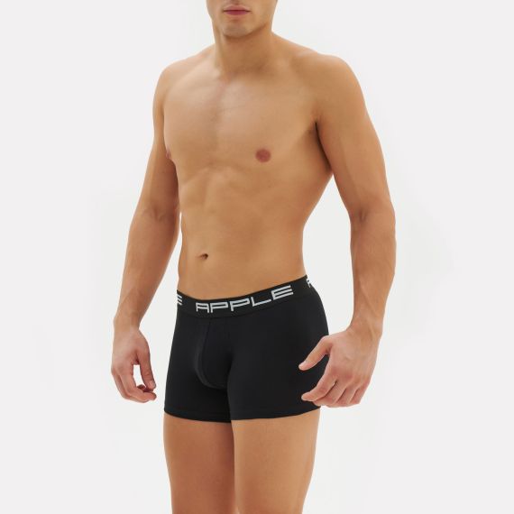 Apple Boxer 3 τεμάχια 0113965 Black Bordeaux Navy - Boxer στο Bodyman