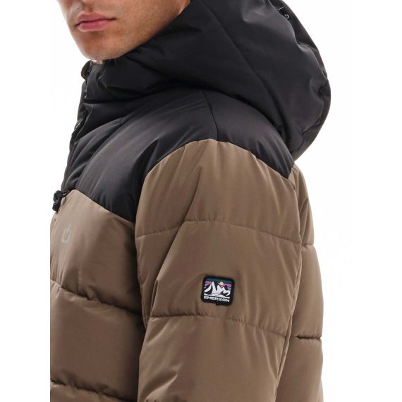 Emerson Jacket Puffer 232.EM10.15 Camel - Μπουφάν στο Bodyman
