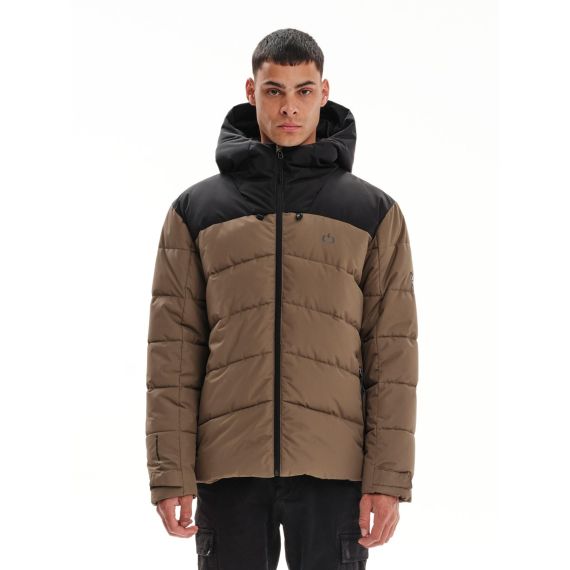 Emerson Jacket Puffer 232.EM10.15 Camel - Μπουφάν στο Bodyman
