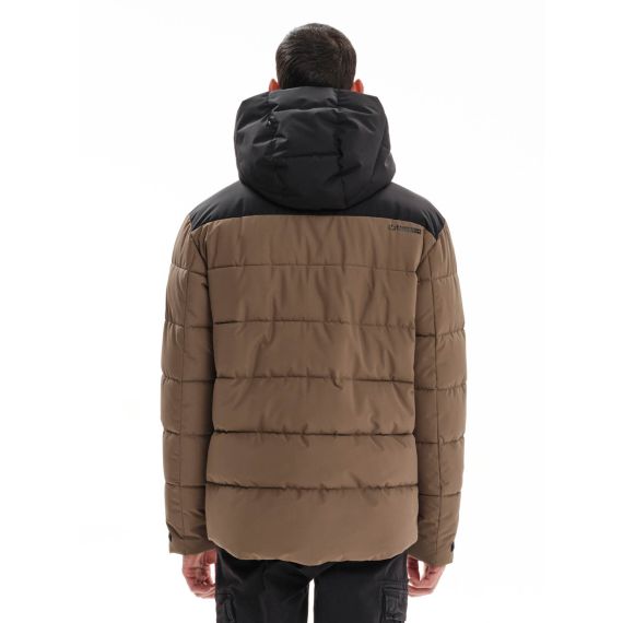 Emerson Jacket Puffer 232.EM10.15 Camel - Μπουφάν στο Bodyman