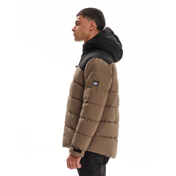 Emerson Jacket Puffer 232.EM10.15 Camel - Μπουφάν στο Bodyman