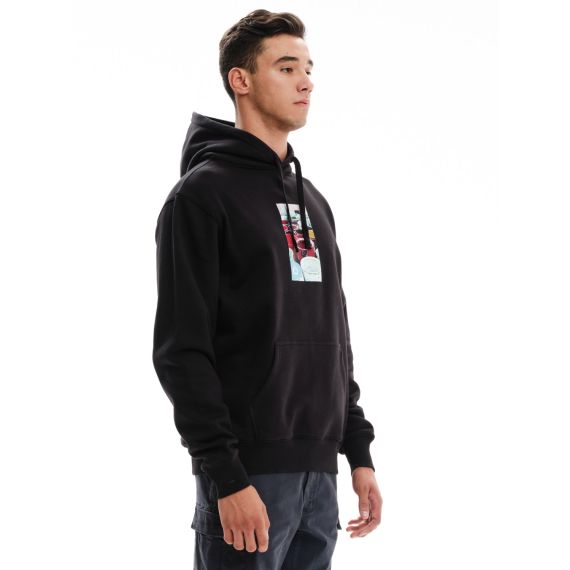 Emerson Φούτερ 232.EM20.41 Black - Φούτερ Κουκούλα  στο Bodyman