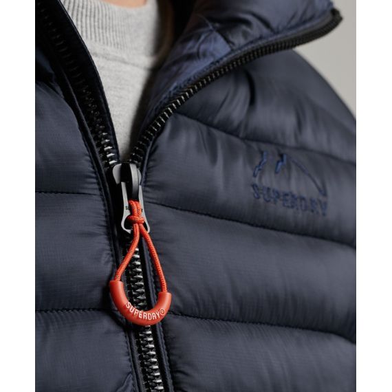 Superdry Jacket M5011821A-98T Fuji Puffer Navy - Μπουφάν στο Bodyman