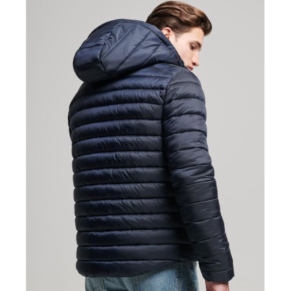 Superdry Jacket M5011821A-98T Fuji Puffer Navy - Μπουφάν στο Bodyman