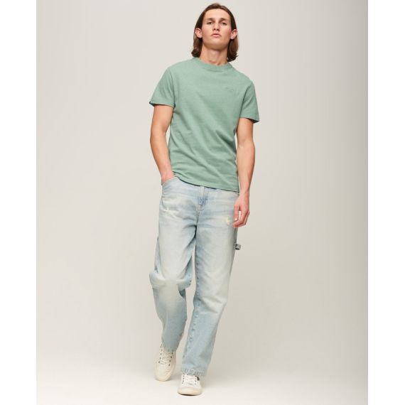 Superdry T-shirt M1011927A-WDY Essential Logo Seawater Grey - T-Shirt  στο Bodyman