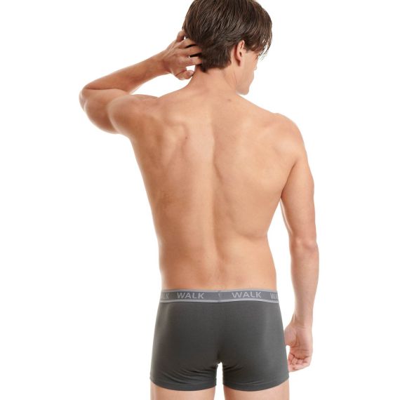 Walk Boxer 2Pack W1756-1012  Grey - Boxer στο Bodyman