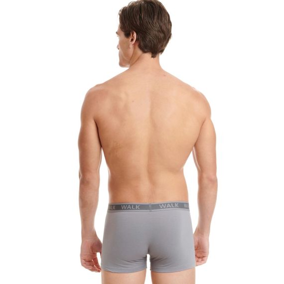 Walk Boxer 2Pack W1756-1012  Grey - Boxer στο Bodyman