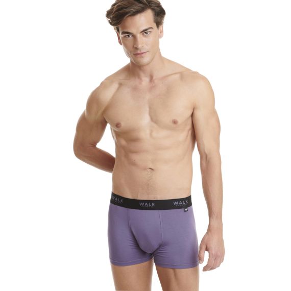 Walk Boxer Bamboo W1770-55 Mauve2 - Boxer στο Bodyman