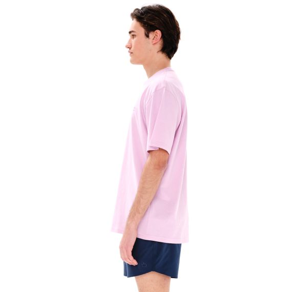 Emerson Ανδρική Βαμβακερή Μπλούζα Pink Straight Fit 241.EM33.122 - T-Shirt  στο Bodyman