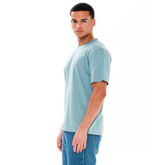 Emerson Ανδρική Βαμβακερή Μπλούζα Misty Blue Straight Fit 241.EM33.122  ωωωω - T-Shirt  στο Bodyman