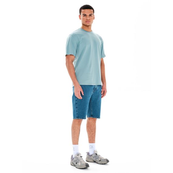 Emerson Ανδρική Βαμβακερή Μπλούζα Misty Blue Straight Fit 241.EM33.122  ωωωω - T-Shirt  στο Bodyman