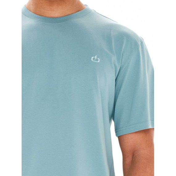 Emerson Ανδρική Βαμβακερή Μπλούζα Misty Blue Straight Fit 241.EM33.122  ωωωω - T-Shirt  στο Bodyman