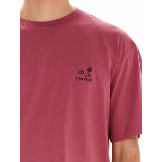 Emerson Ανδρική Βαμβακερή Μπλούζα Wild Rose Straight Fit 241.EM33.18 - T-Shirt  στο Bodyman