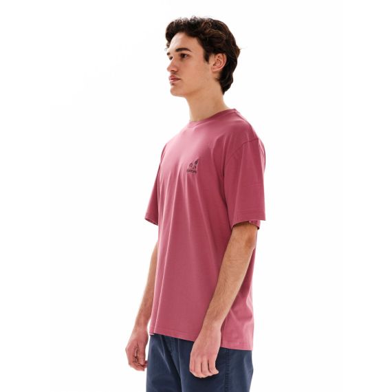 Emerson Ανδρική Βαμβακερή Μπλούζα Wild Rose Straight Fit 241.EM33.18 - T-Shirt  στο Bodyman