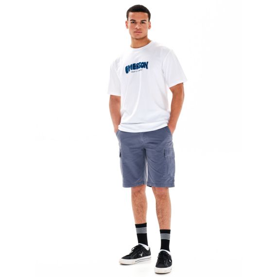 Emerson Ανδρική Βαμβακερή Μπλούζα Λευκή Straight Fit 241.EM33.05 - T-Shirt  στο Bodyman
