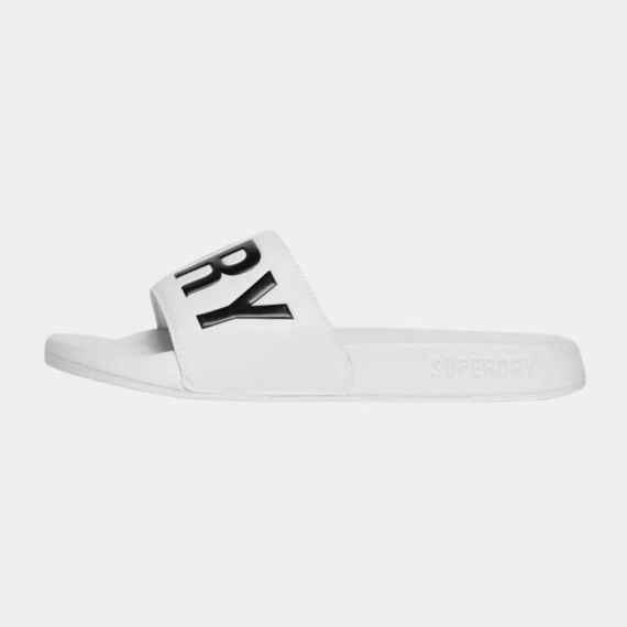 Superdry Σαγιονάρες Pool Slide MF310256A-35C Core Vegan Optic Black - ΣΑΓΙΟΝΑΡΕΣ στο Bodyman