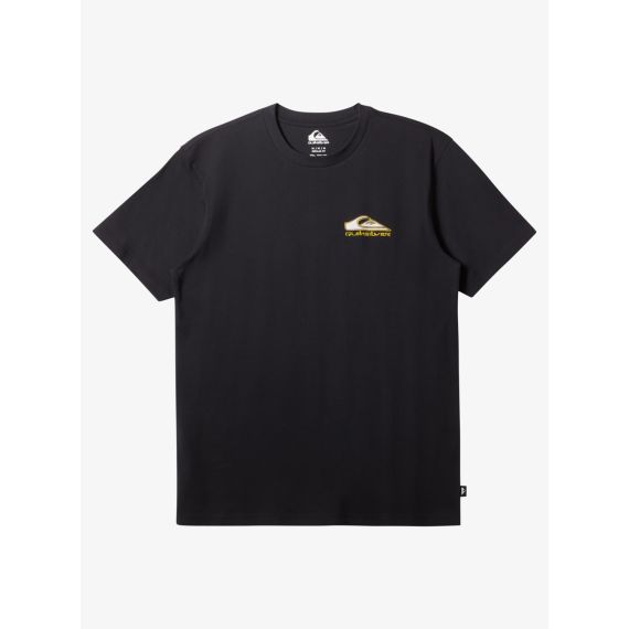 Quiksilver T-Shirt AQYZT09563-KVJ0 Step Up Mor Black - T-Shirt  στο Bodyman