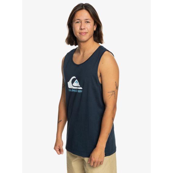 Quiksilver Tank EQYZT07661-KTP0 Comp Logo Navy - Αμάνικα T-shirt  στο Bodyman